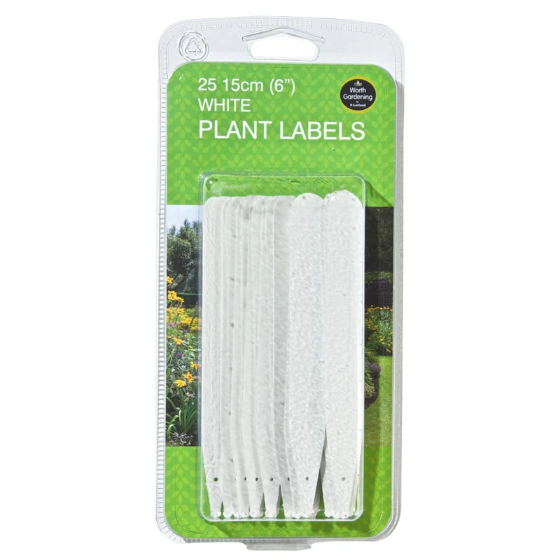 15 cm Pflanzetiketten – 25 Stück, robuste Pflanzenmarker