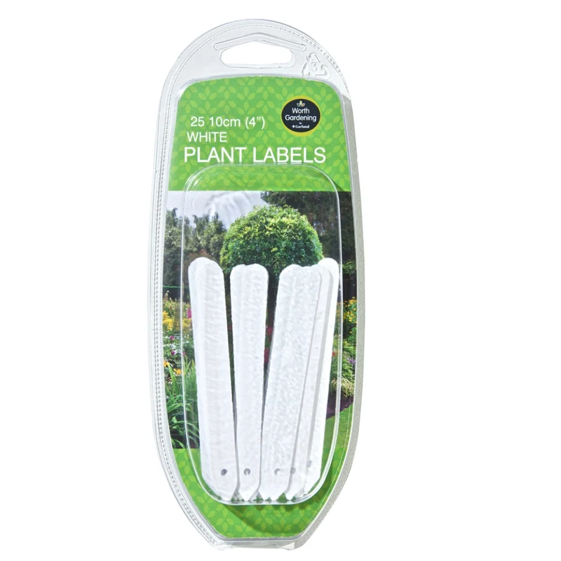 10 cm Pflanzetiketten – 25 Stück, robuste Pflanzenmarker