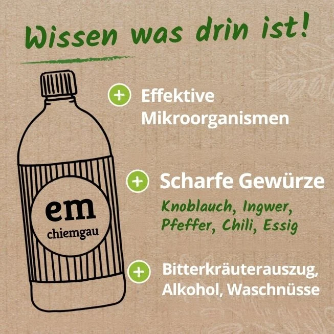 Scharfes Blond Pflanzenpflegemittel