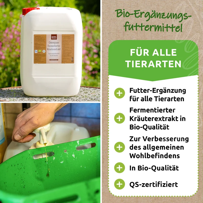 CFKE – Chiemgauer Fermentierter Kräuterextrakt, 5 L bib