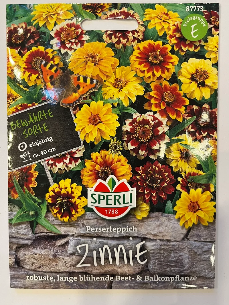 Zinnie Perserteppich