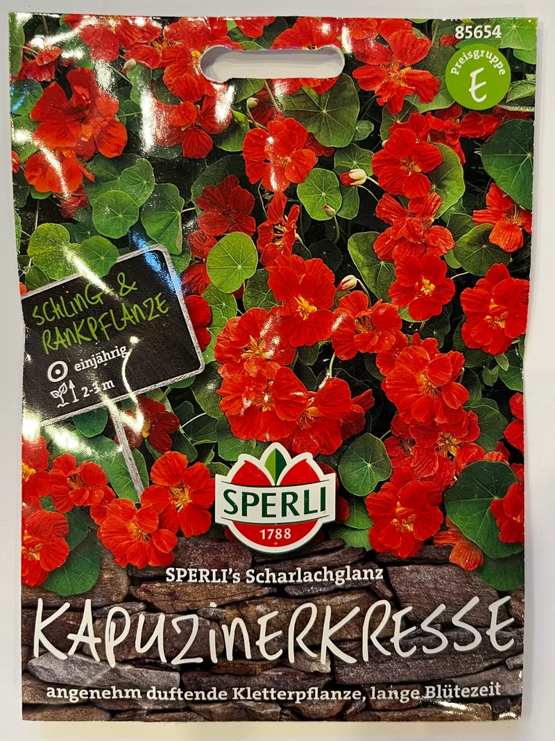 Kapuzinerkresse Sperli’s Scharlachglanz