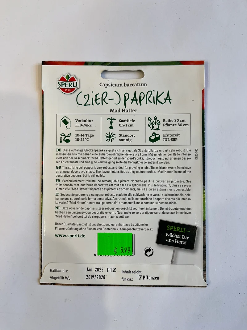 Paprika MAD Hatter