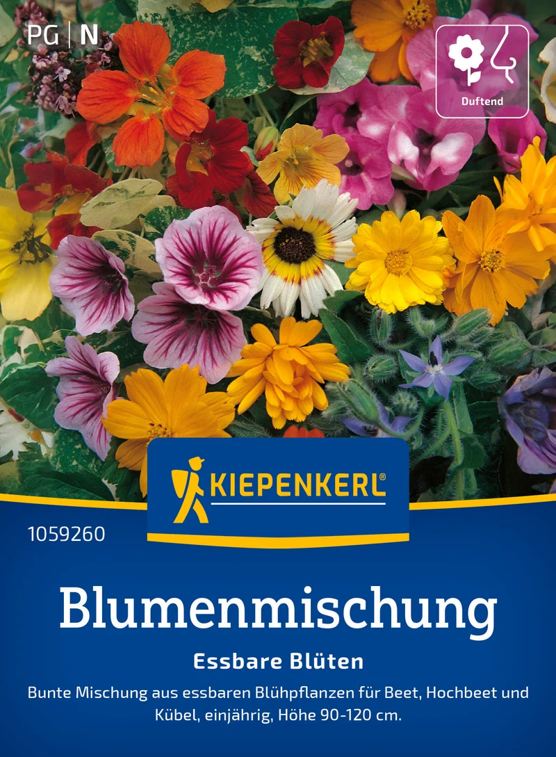 Blumensamen Mischung Essbare Blüten Saatgut