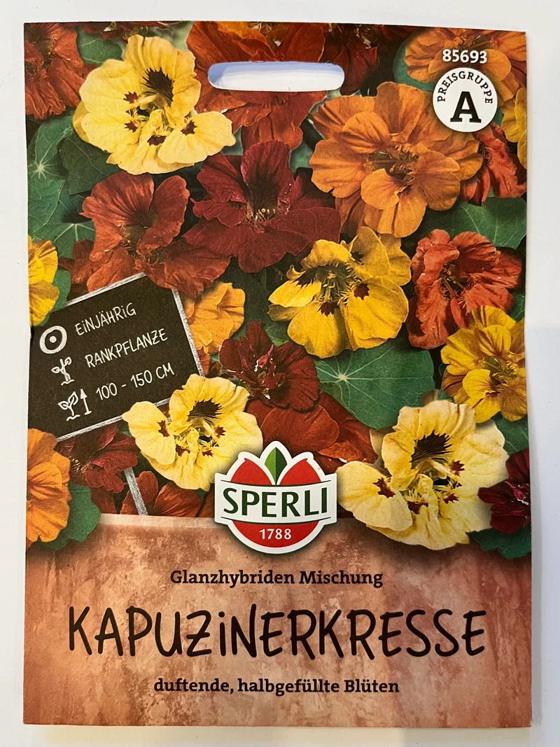 Kapuzinerkresse Glanzhybridrnmischung