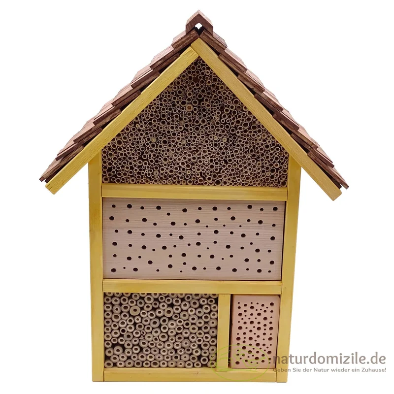 Wildbienenhotel zur kleinen Bienenkönigin
