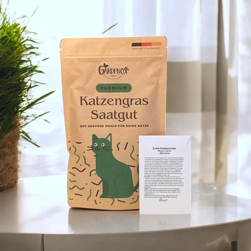 200g Katzengras Samen + Katzenminze