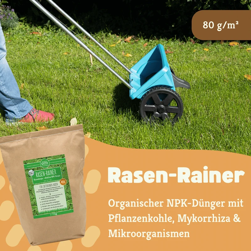 EM Rasenvital-Set: Düngen, Mineralien & Bodenaktivator