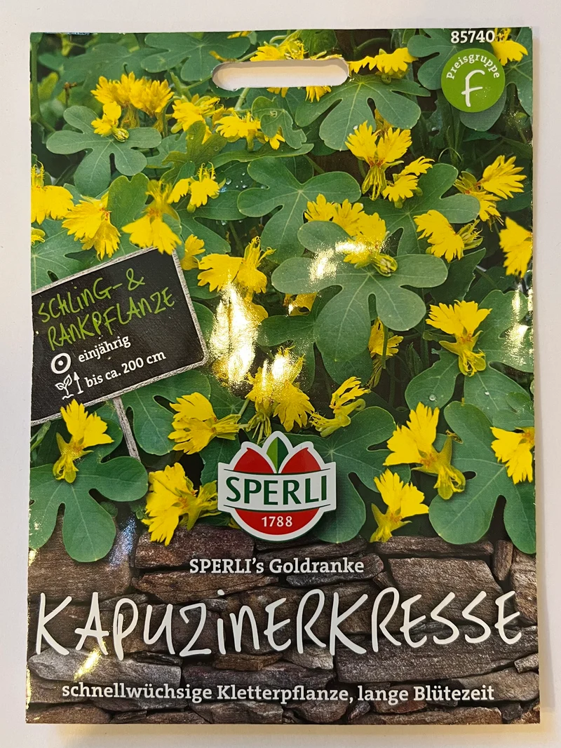 Kapuzinerkresse Sperli‘s Goldranke