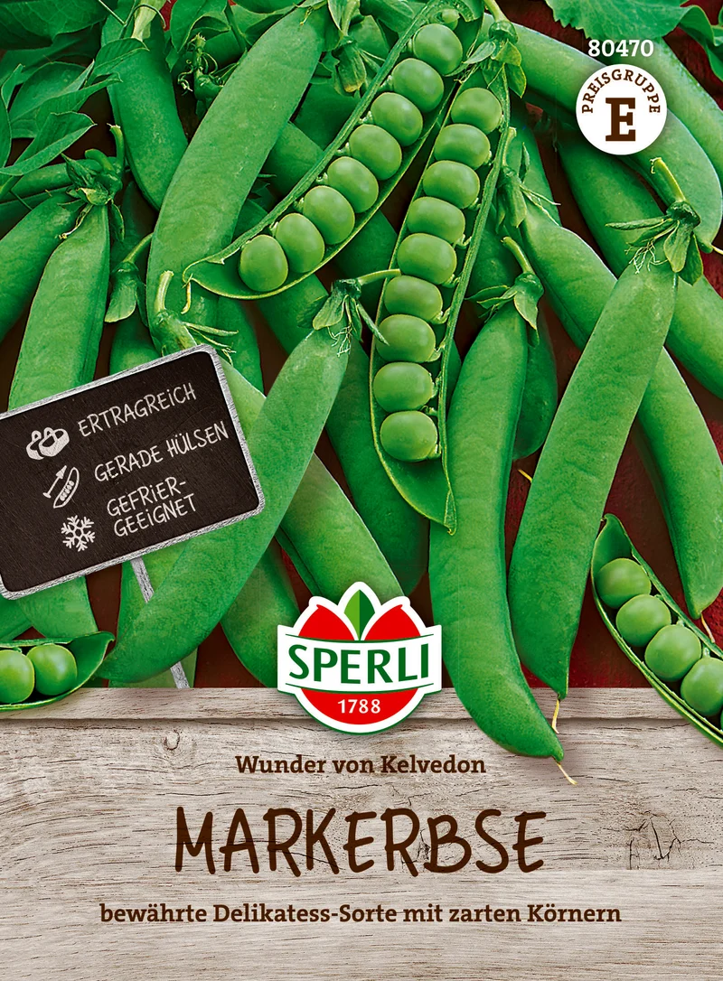 Markerbse Wunder von Kelvedon Saatgut