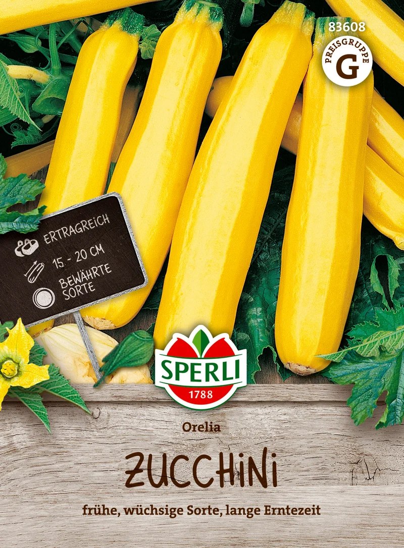 Zucchini Orelia F1 Saatgut
