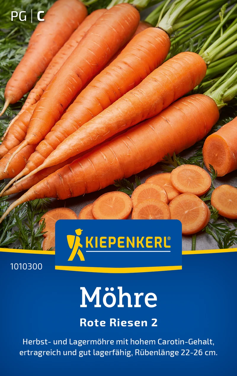 Möhre Rote Riesen 2 Saatgut