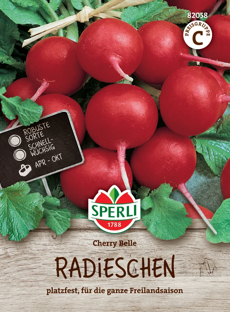 Radieschen Cherry Belle Saatgut