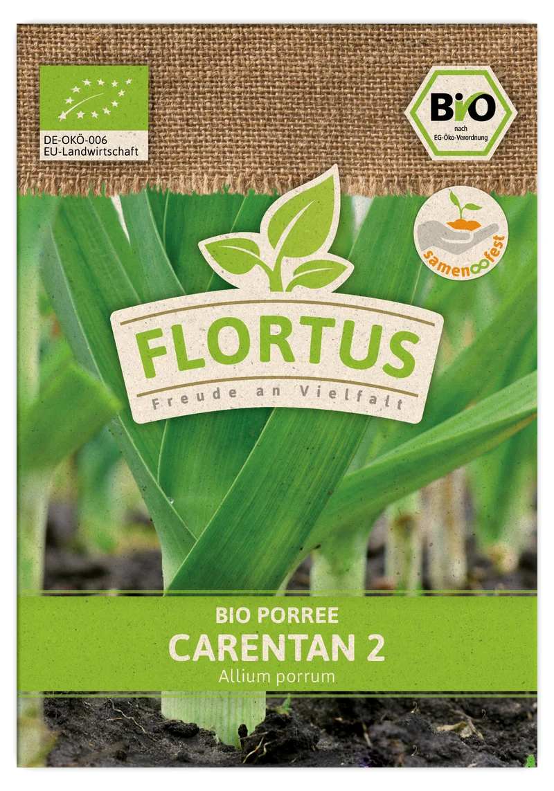 Lauch-Porree Carentan 2 | BIO Lauchsamen von FLORTUS