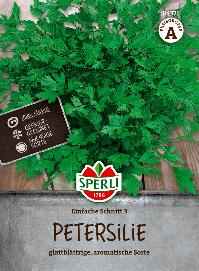 Petersilie Einfache Schnitt 3 Saatgut