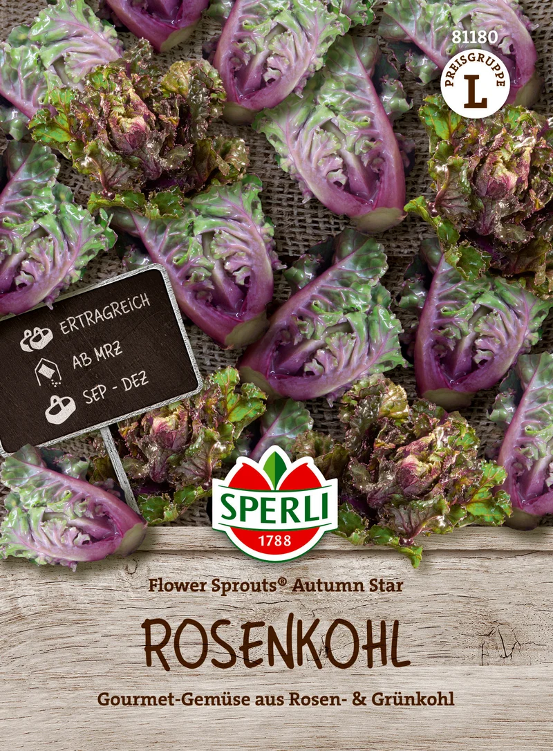 Rosenkohl Flower Sprouts Autumn Star F1 Saatgut