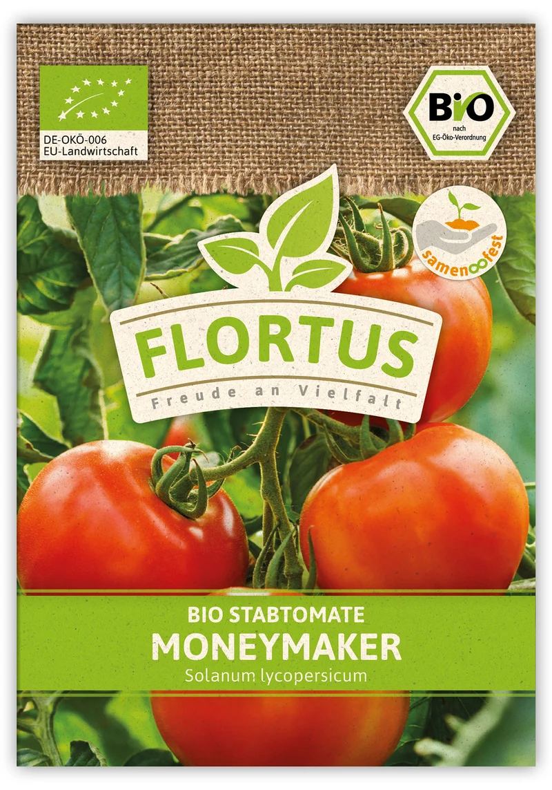 Tomate Moneymaker (100 Stück) | BIO Tomatensamen von FLORTUS