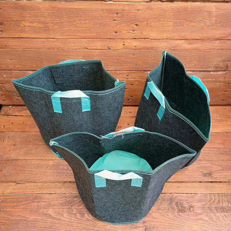 Vegetable Grow Bags | 24 Litre - 3 Pack