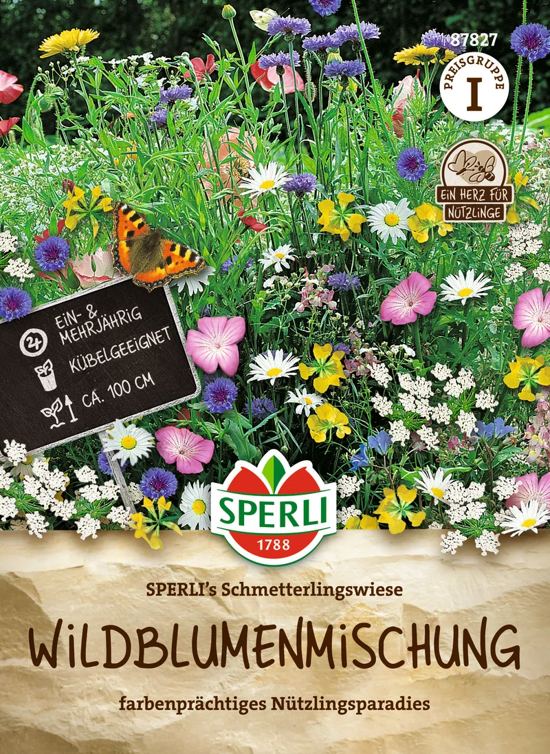 Wildblütenwiese Blumenmischung Saatgut