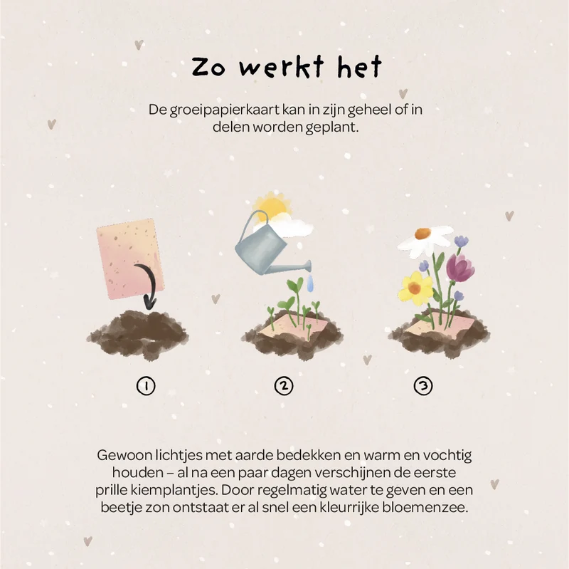Wenskaart – Voor de jarige