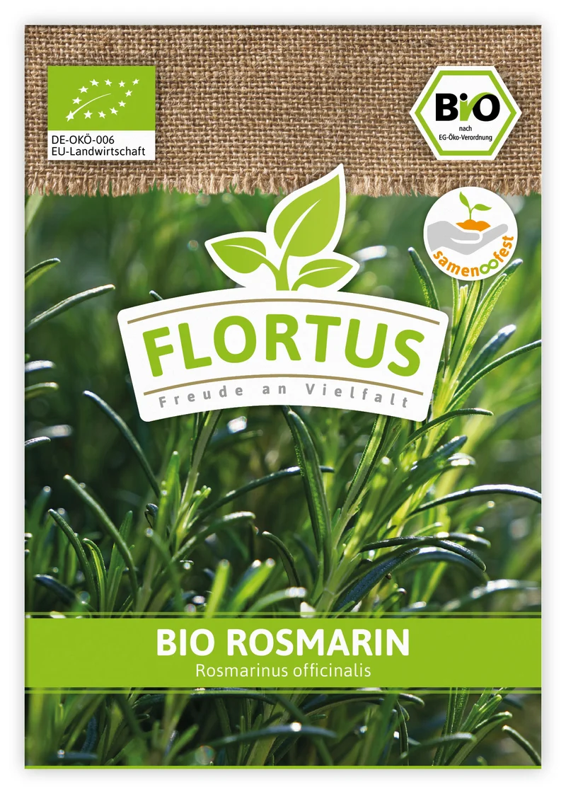 Rosmarin | BIO Rosmarinsamen von FLORTUS