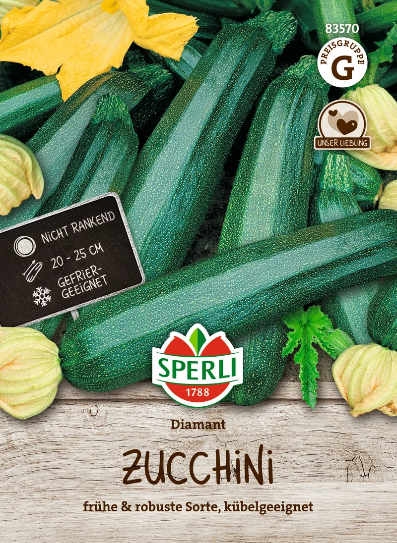 Zucchini Diamant F1 Saatgut