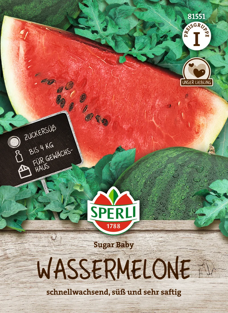 Wassermelonensamen Sugar Baby Saatgut
