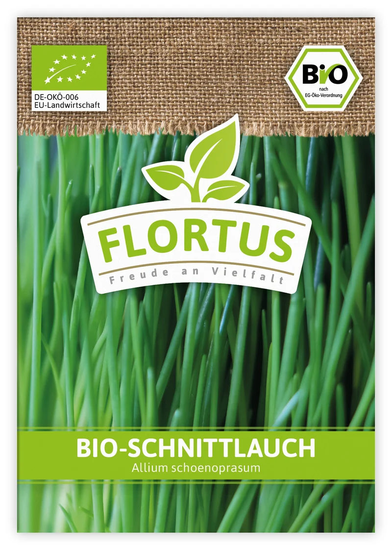 Schnittlauch (100 Tütchen) | BIO Schnittlauchsamen von FLORTUS