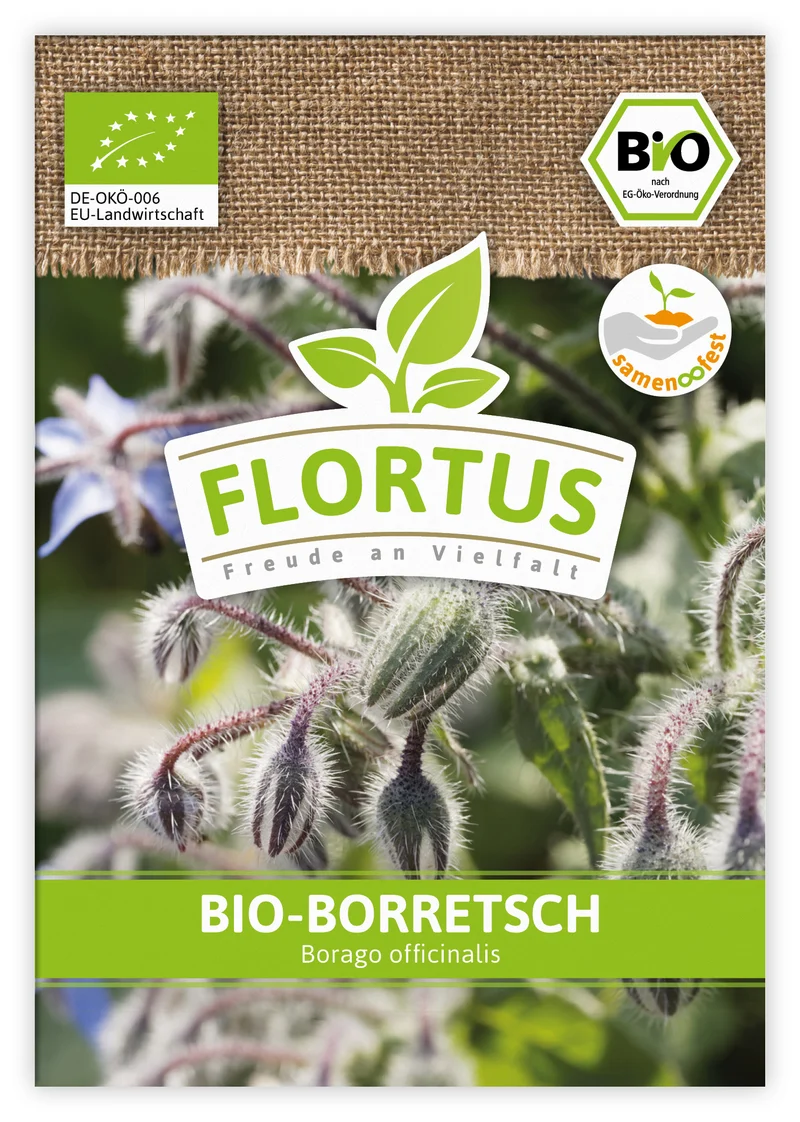 Borretsch | BIO Borretschsamen von FLORTUS