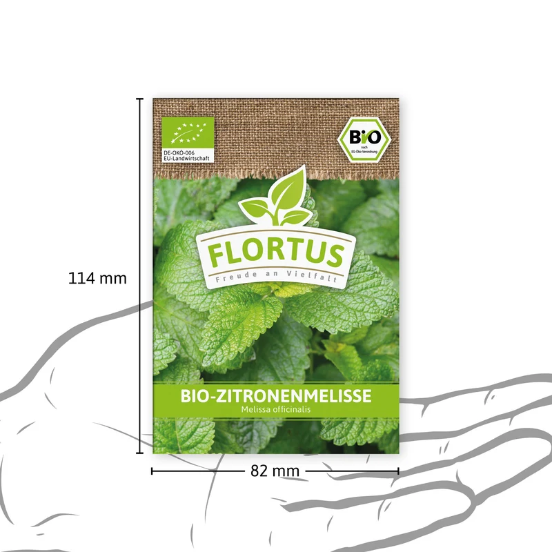 Zitronenmelisse | BIO Melissensamen von FLORTUS