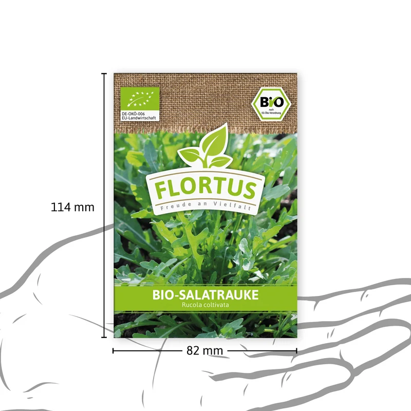 Salatrauke | BIO Salatraukesamen von FLORTUS