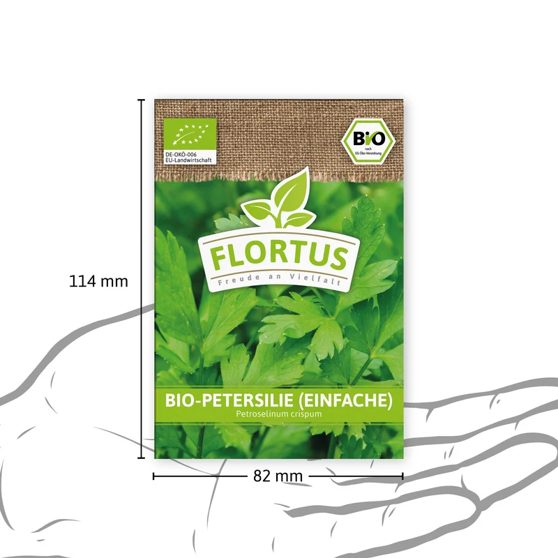 Petersilie einfache | BIO Petersiliensamen von FLORTUS
