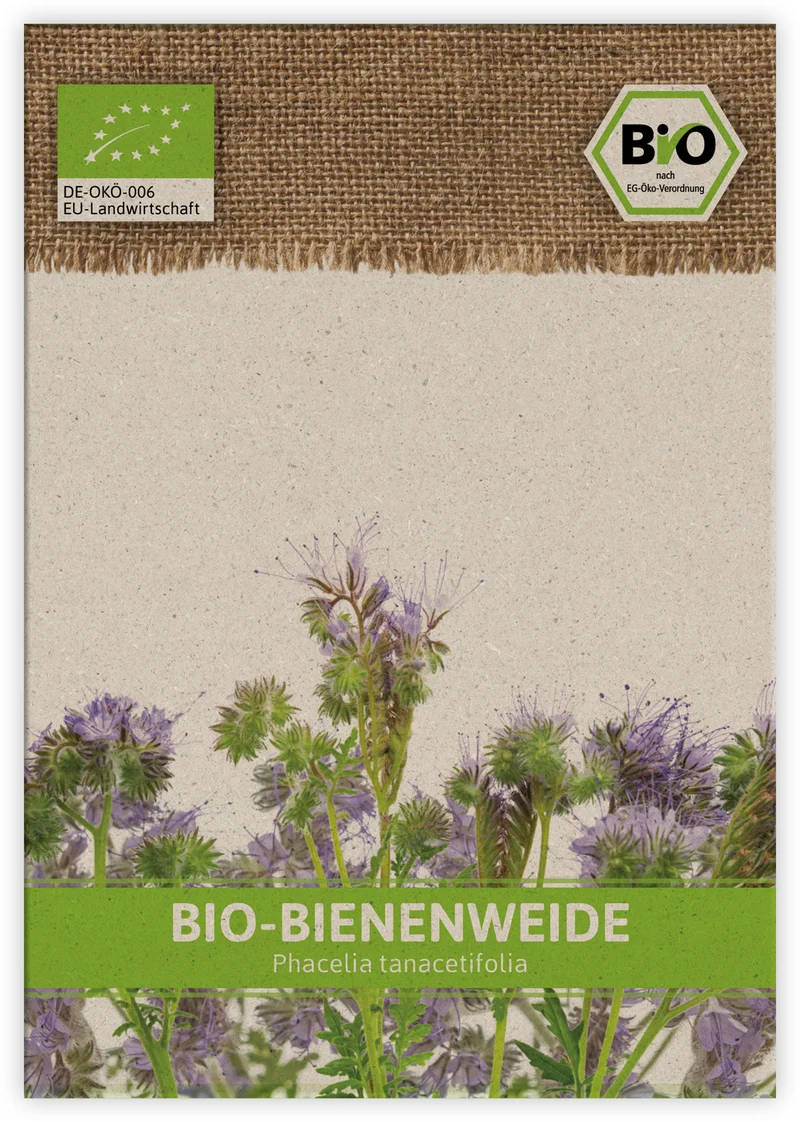 BIO Bienenweide für Werbezwecke | BIO Phaceliasamen von FLORTUS