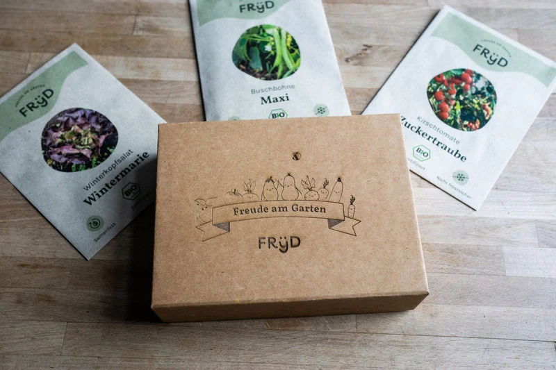 Super Fryd-Geschenkbox inkl. Bio-Saatgut