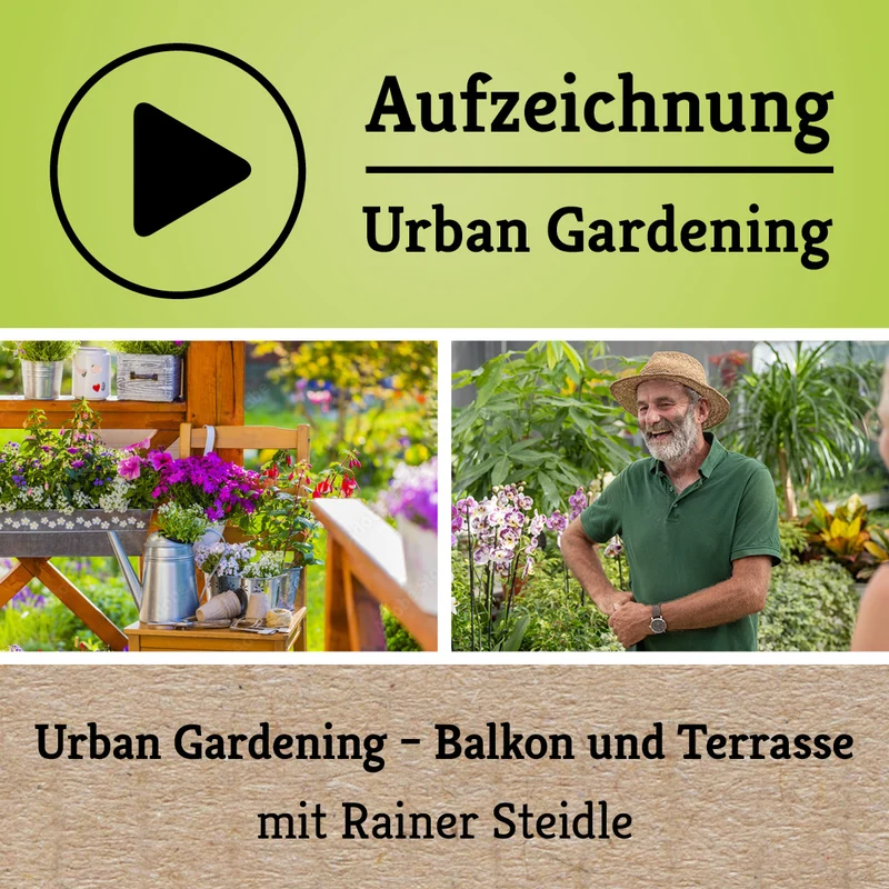 Webinar Aufzeichnung - Urban Gardening