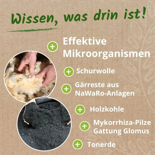 Schwarzes Gold Forte - organischer Terra Preta Dünger