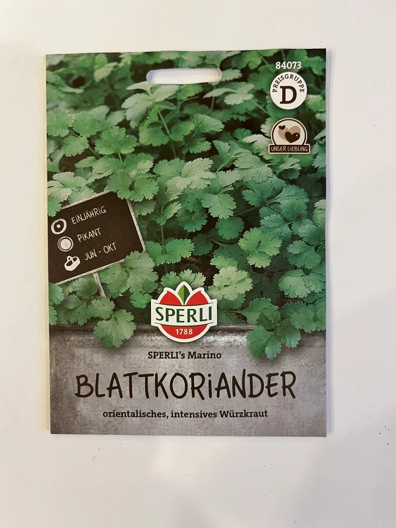 Blattkoriander