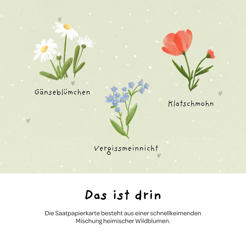 Grußkarte - Love you bestie