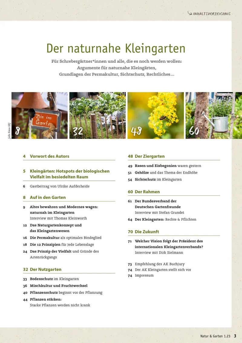 Der naturnahe Kleingarten