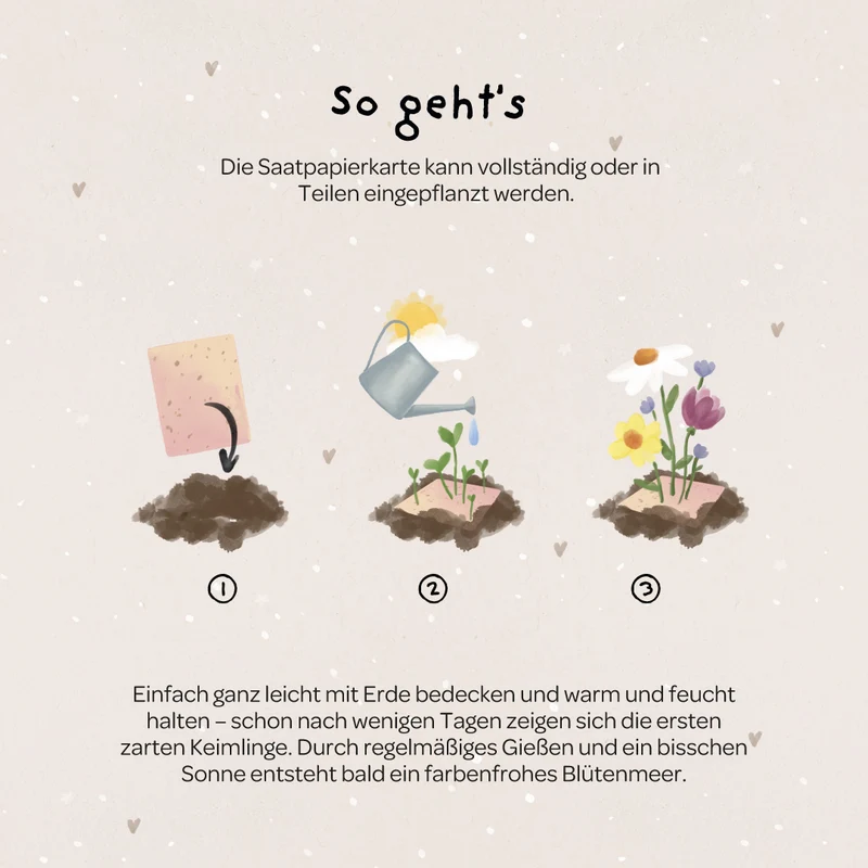 Grußkarte - Du wunderschönes Geburtstagskind
