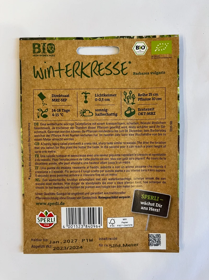 Bio- Winterkresse