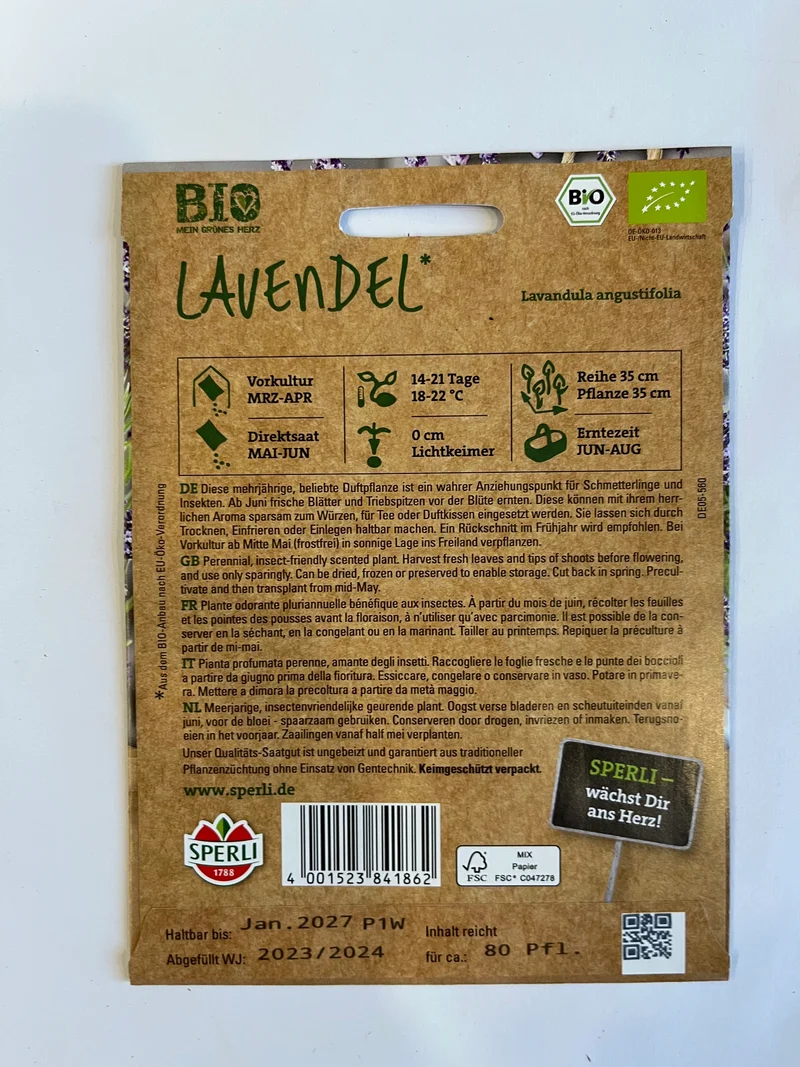 Bio-Lavendel