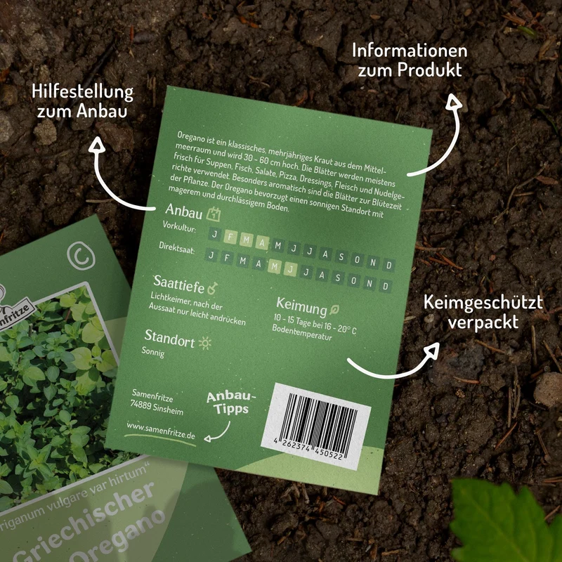 Griechischer Oregano Samen