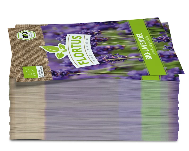Lavendel (100 Tütchen) | BIO Lavendelsamen von FLORTUS