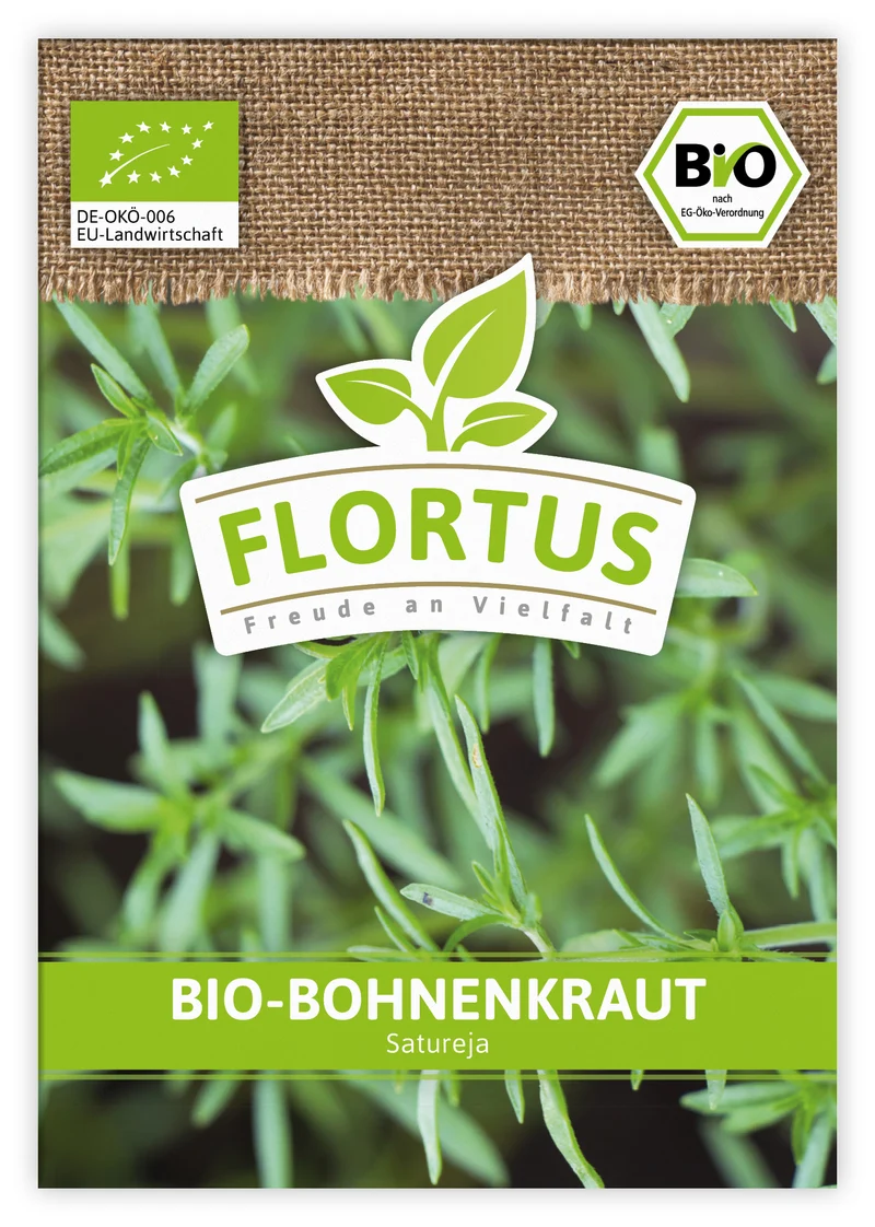 Bohnenkraut (100 Tütchen) | BIO Bohnenkrautsamen von FLORTUS