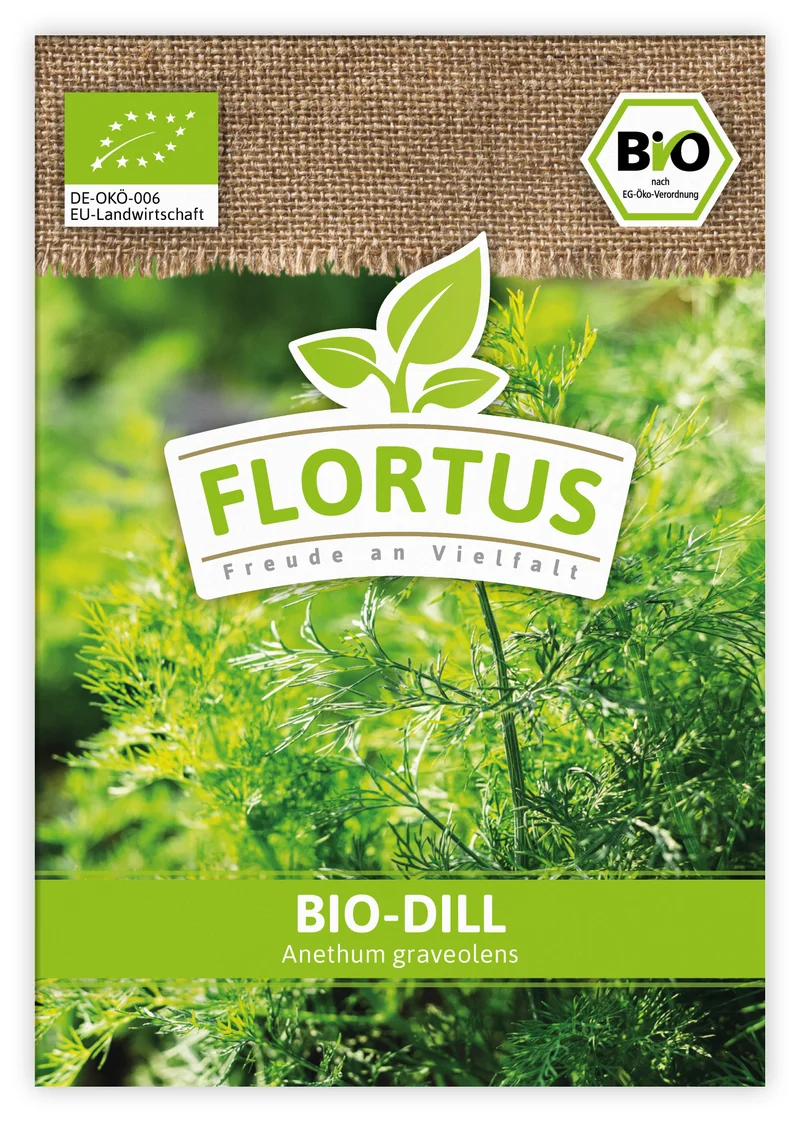 Dill (100 Tütchen) | BIO Dillsamen von FLORTUS