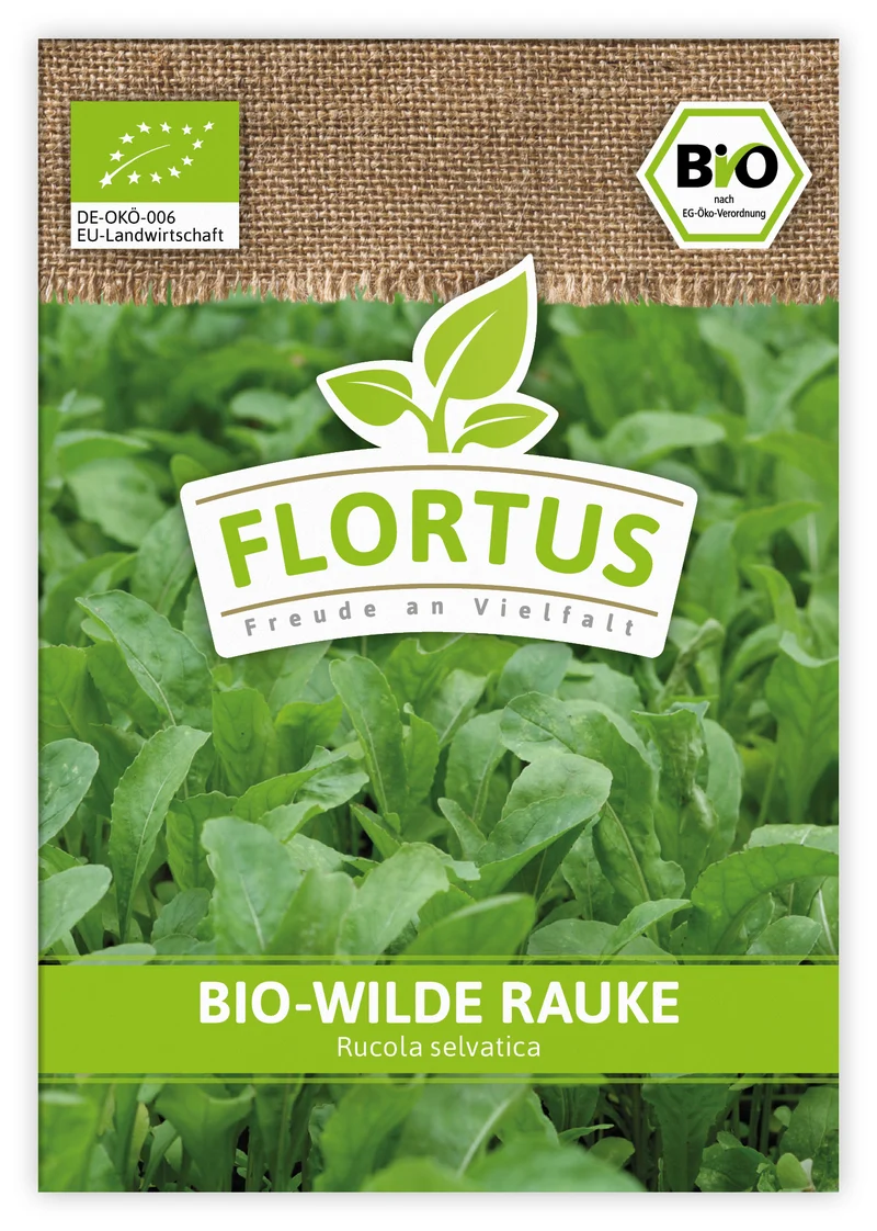 Wilde Rauke (100 Tütchen) | BIO Wilde Raukesamen von FLORTUS