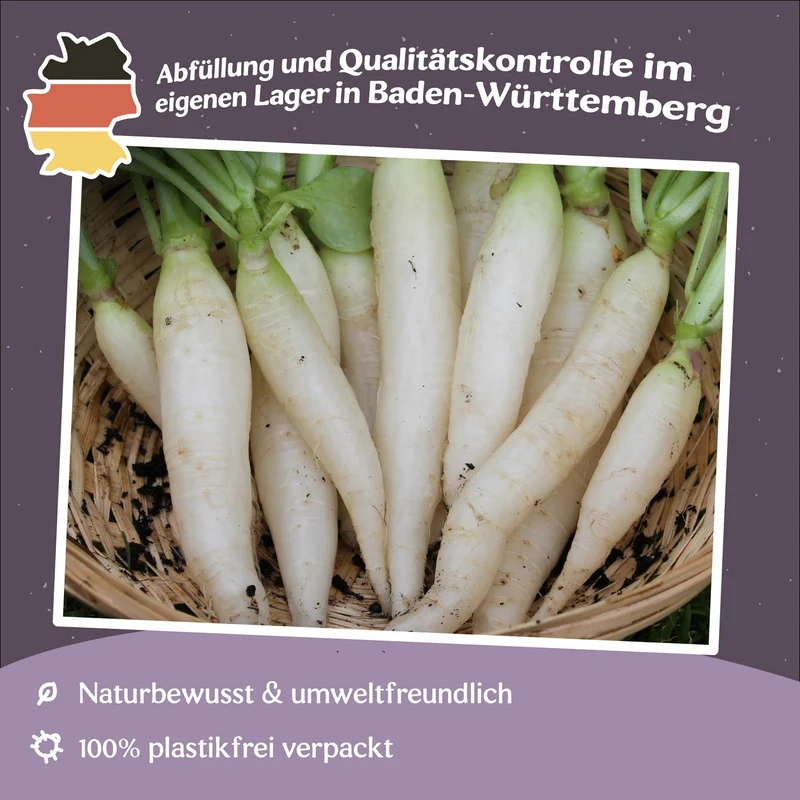Radieschen Eiszapfen Samen MHD 06/27