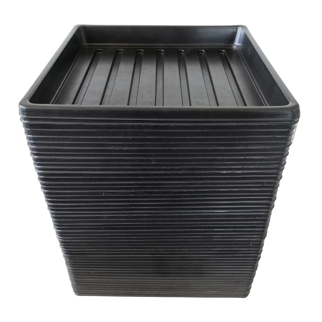 1010 Microgreens Growing Trays WITHOUT Holes 10" x 10" (Shallow)