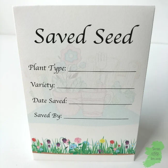 Seed Saving Envelopes - Packs of 5